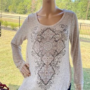 Vocal medium tunic top